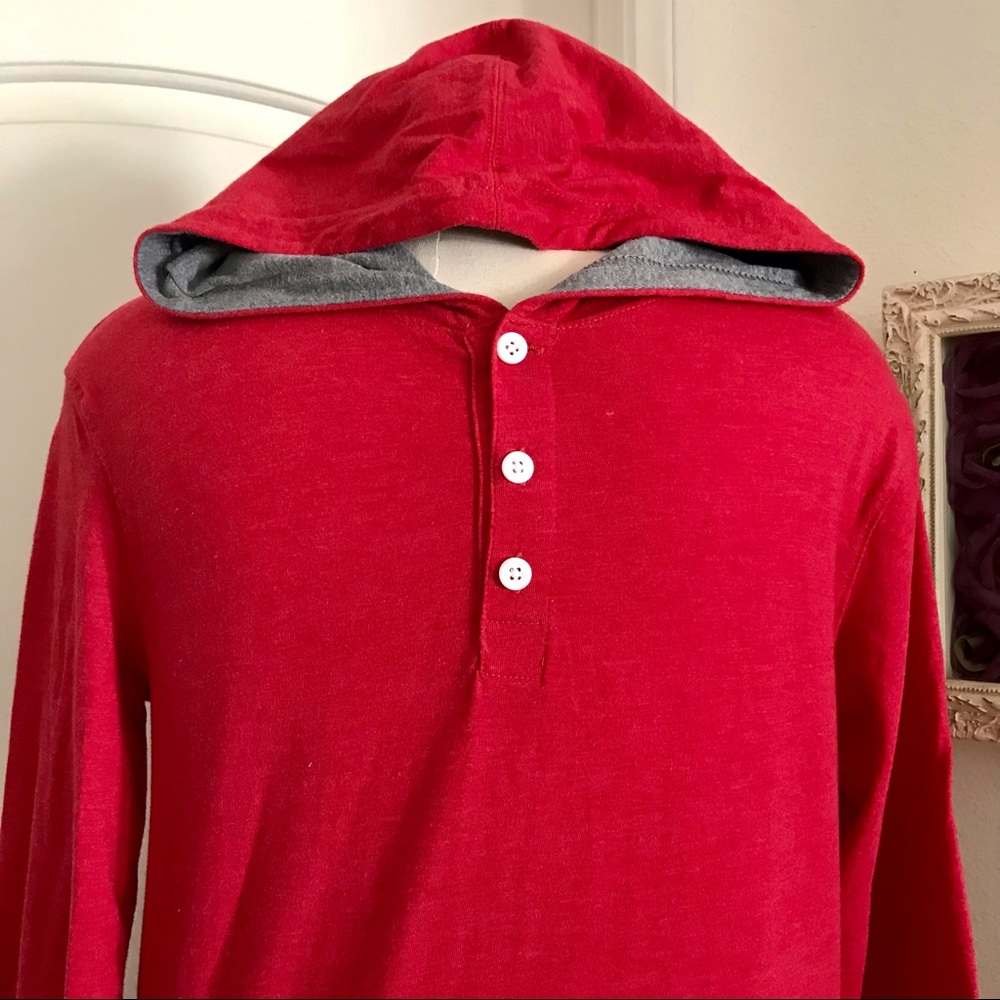 Old Navy~Henley Hoodie / Youth / Host Pick - Picture 12 of 13